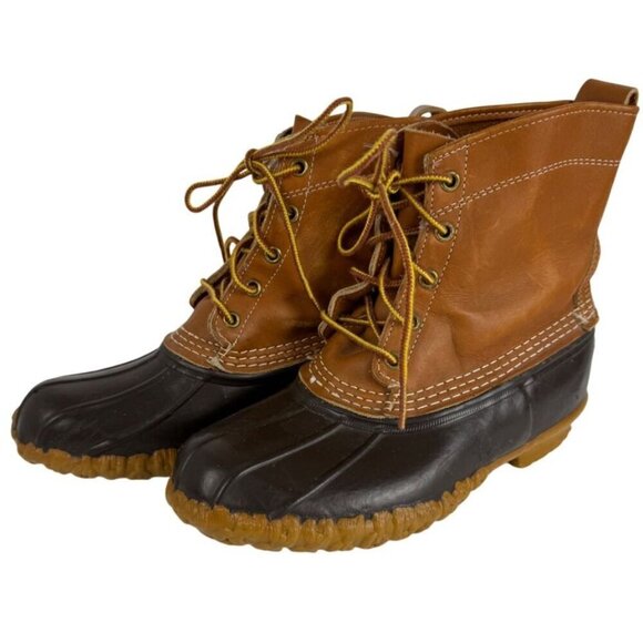L.L. Bean Shoes - L.L. Bean Maine Hunting Shoe Boots Waterproof Outdoors Leather Women 8 USA